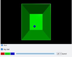 Visual Python with interactive functions