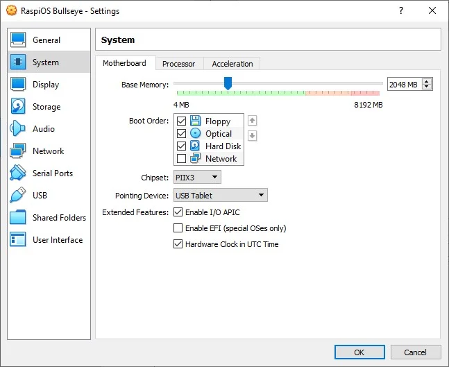 Raspberry Pi VM Install Guide