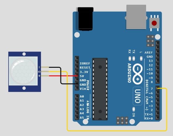 Programming the PIR Sensor with Arduino - Meganano