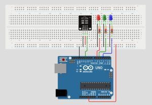 IR controlled LEDs