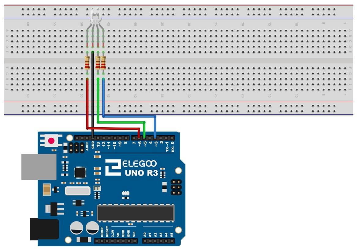 Programming RGB LEDs with Arduino - Meganano