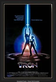 tron movie poster