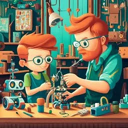 ideogram cartoon artwork