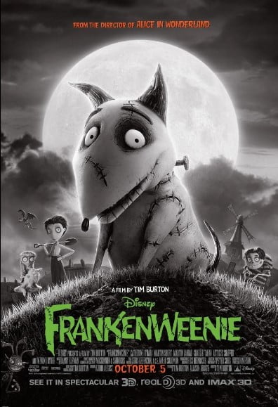 Frankenweenie Movie Poster