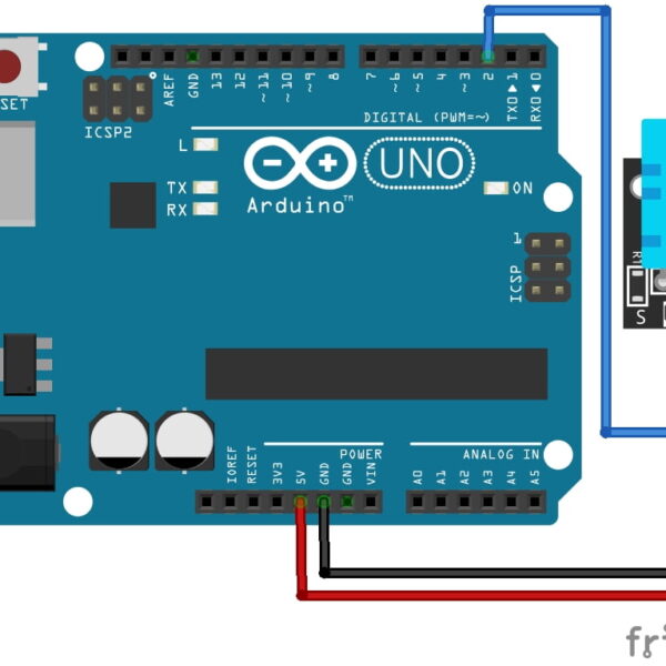 DHT11 Temperature Sensor Module with Arduino