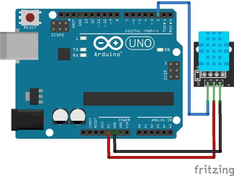 Read more about the article DHT11 Temperature Sensor Module with Arduino