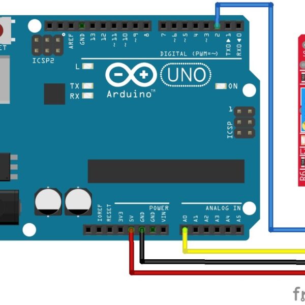 Flame Sensor Module with Arduino