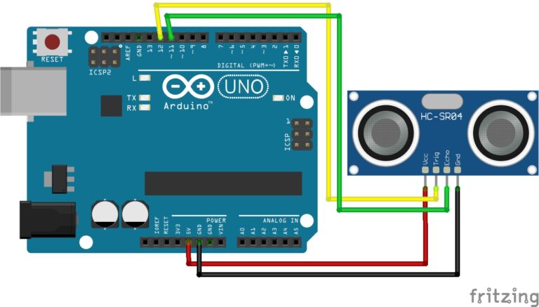 Read more about the article HC-SR04 Ultrasonic Sensor with Arduino