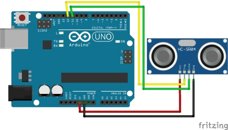 Read more about the article HC-SR04 Ultrasonic Sensor with Arduino