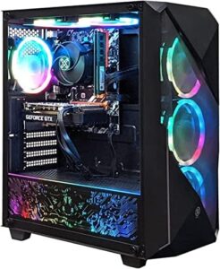 side shot of the prebuilt XUM Legend Gaming PC