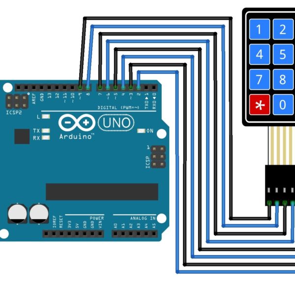Membrane Switch Keypad Module with Arduino