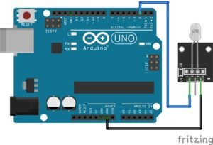 Automatic Flashing Color LED with Arduino – Meganano