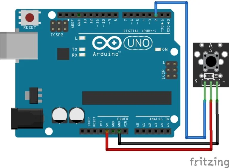 Read more about the article Tactile Switch Module with Arduino